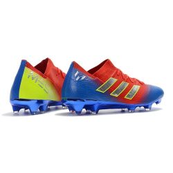 Adidas Nemeziz 18.1 FG - Rood Blauw Zilver_4.jpg